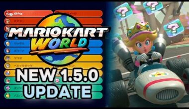 Video till Mario Kart World får lagrace i Knockout Tour