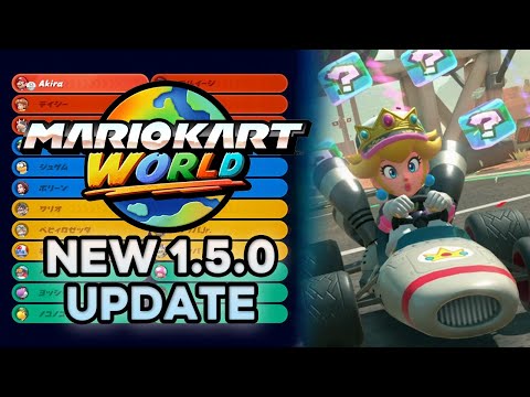 Video till Mario Kart World får lagrace i Knockout Tour