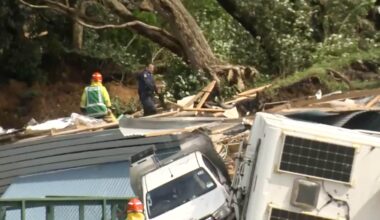 Ung svensk befaras död efter jordskred i Nya Zeeland