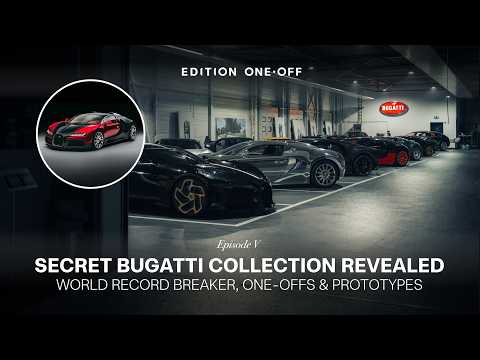 Video till En helt sjuk Bugatti-samling!