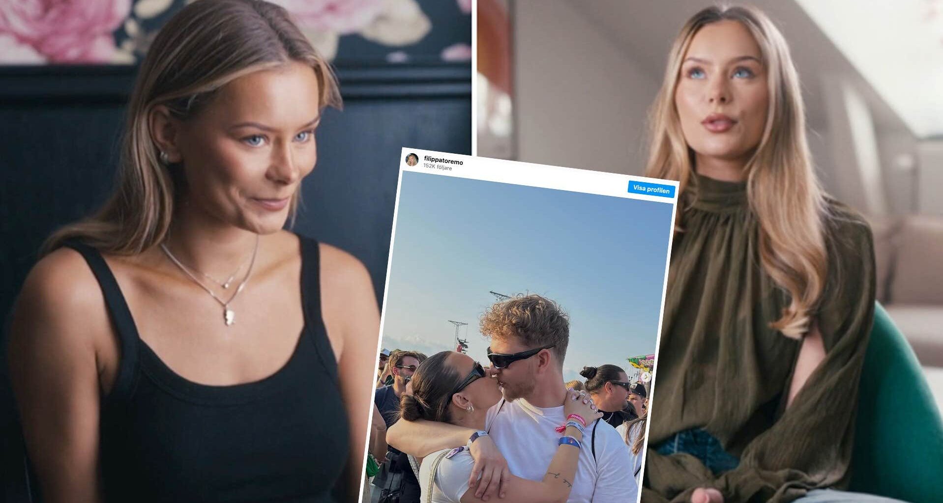 Filippa Toremo om relationen till exet: ”Komplicerat”