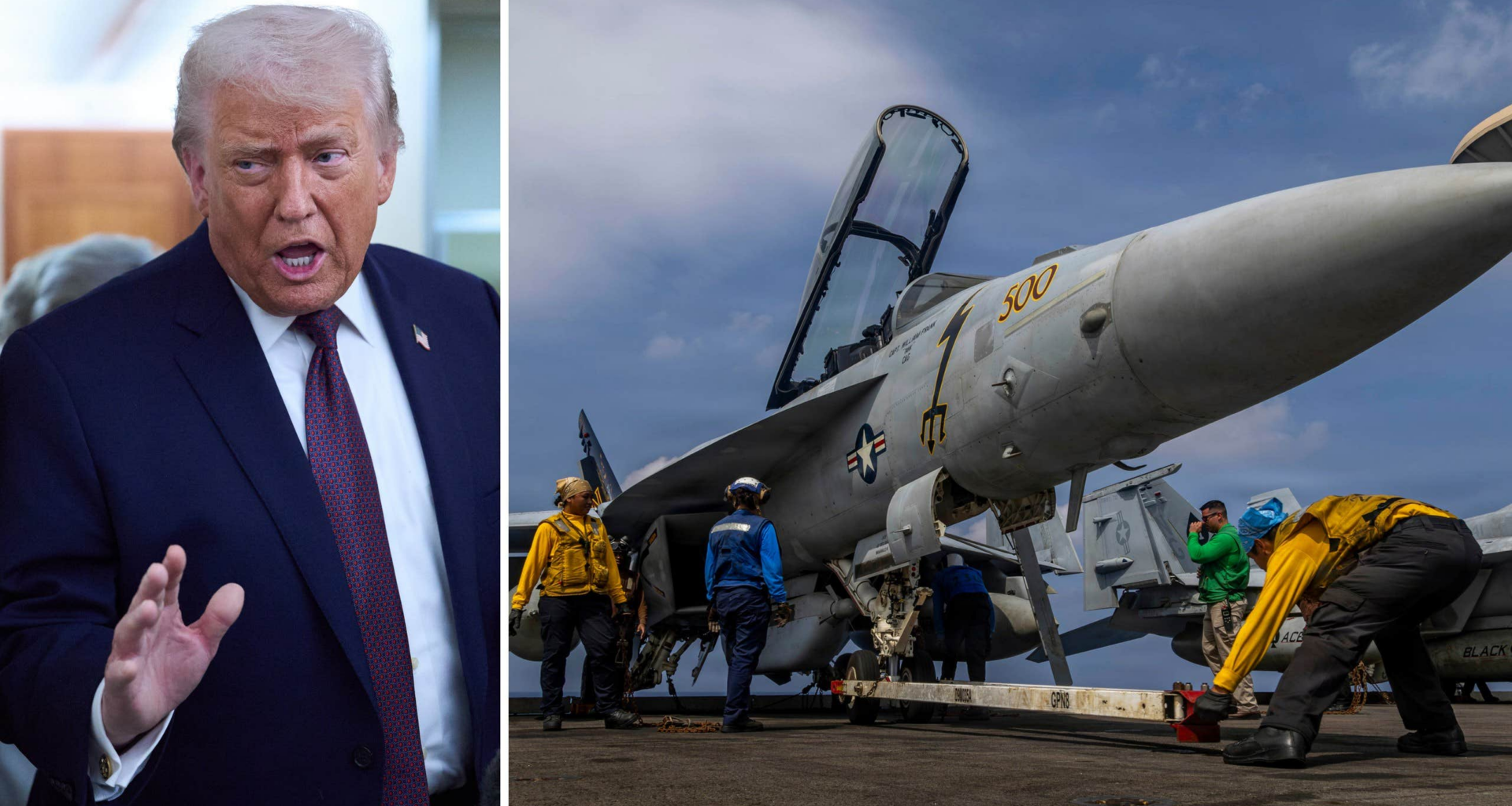 Trumps ”armada” på plats – kan attackera Iran inom ett dygn | Världen