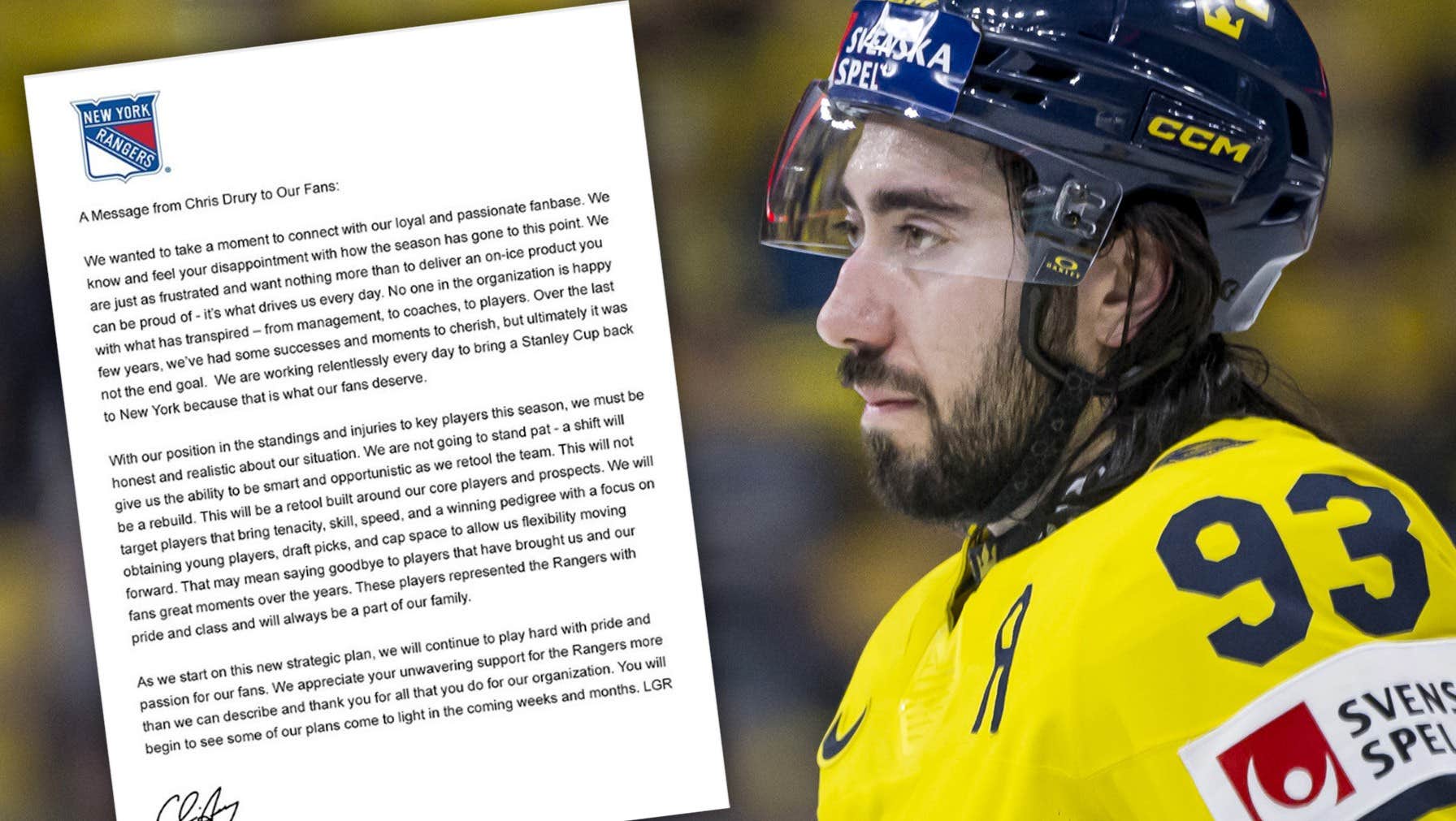 Brevet chockade laget: ”Ingen såg det komma” | NHL
