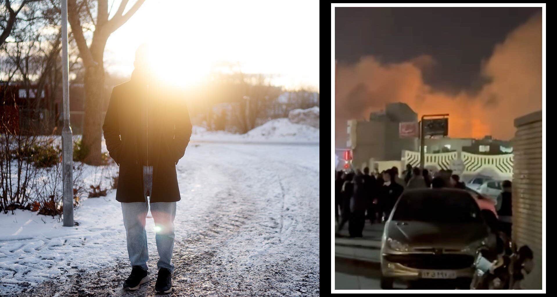 ”Arash” sprang för sitt liv – filmen inifrån Iran före massmorden