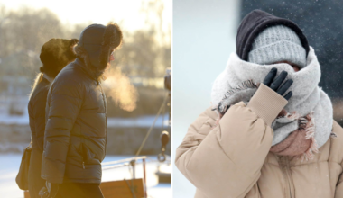 Hela Sverige är rejält kallare än normalt.