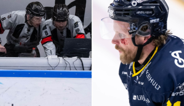 Blodiga bilder på Mattias Tedenby i HV71 | SHL
