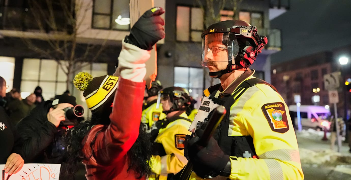 29 gripna vid protester i Minneapolis i natt