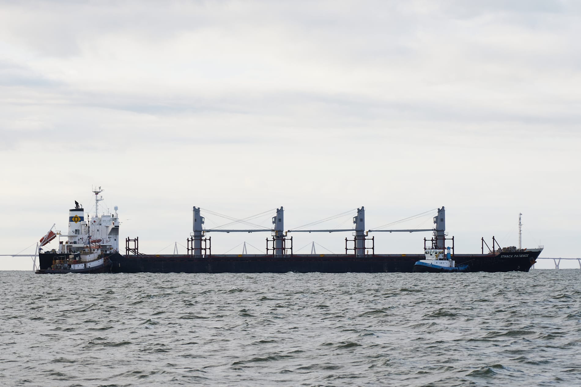 Ett av flera oljefartyg som i veckan befunnit sig vid Venezuelas kust.