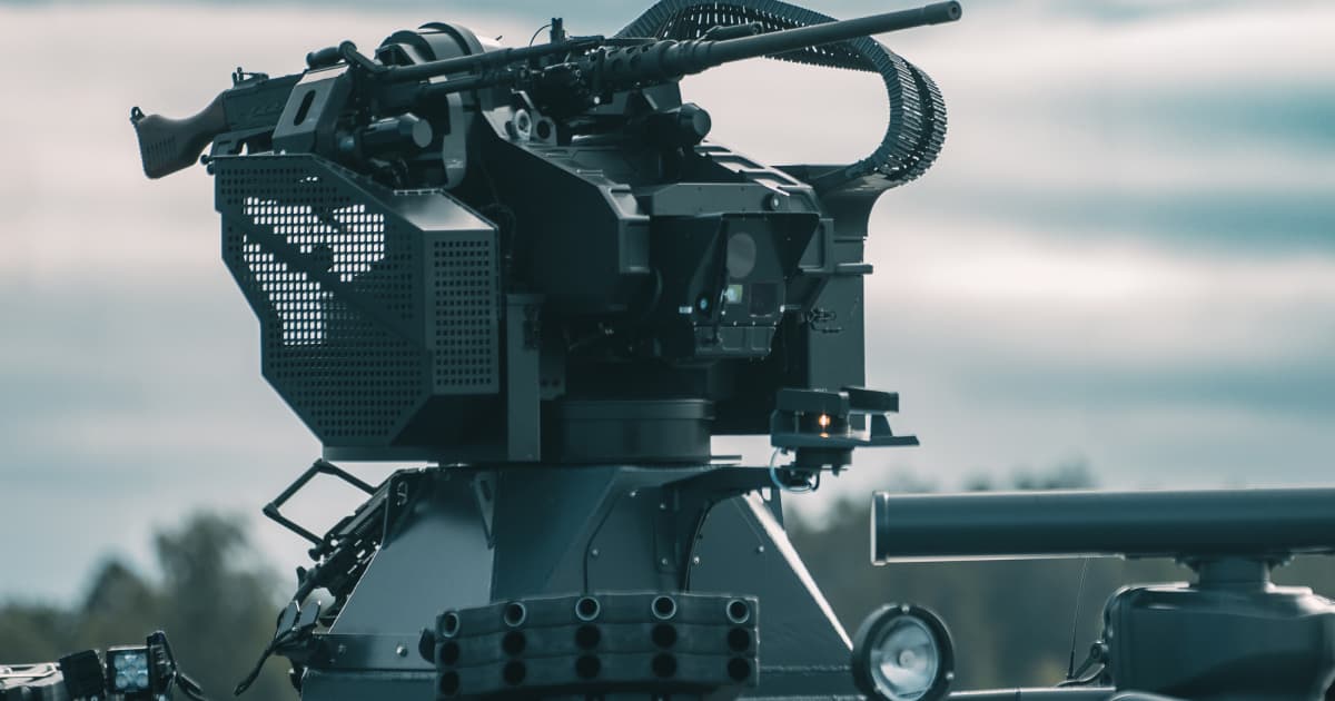 Saab får order på Trackfire Remote Weapon Station