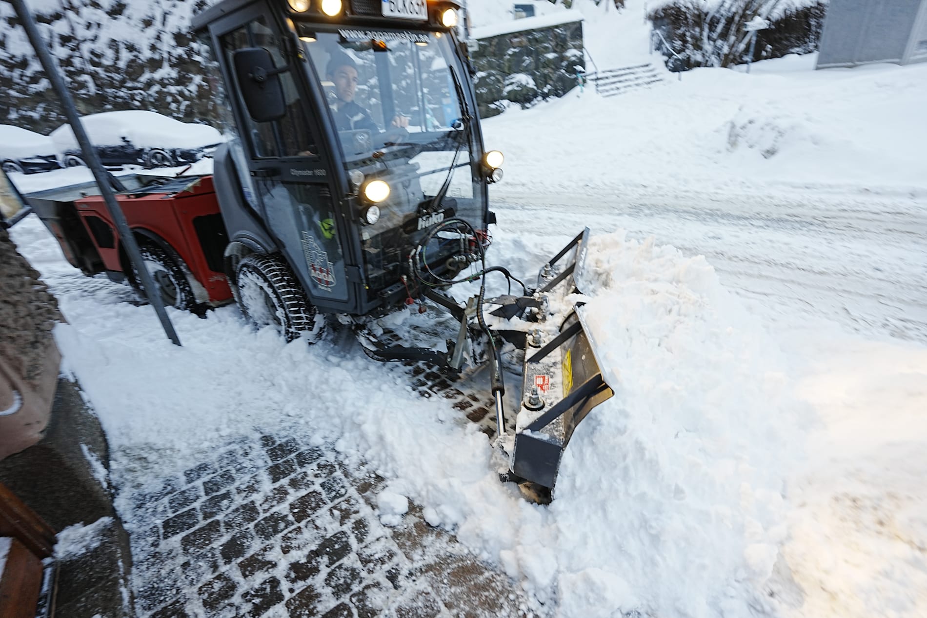 Snöoväder drabbade Göteborg den gångna veckan.