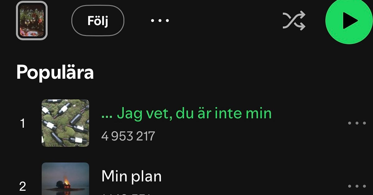 Virala AI-låten stoppas på topplistan