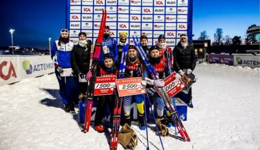 Sprintsegrar i Falun när Bauhaus Cup fortsatte för juniorerna