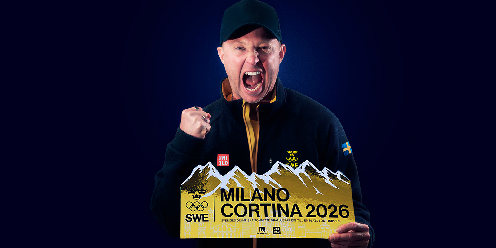 Pidde P gör OS-låten – “Tack Sverige”