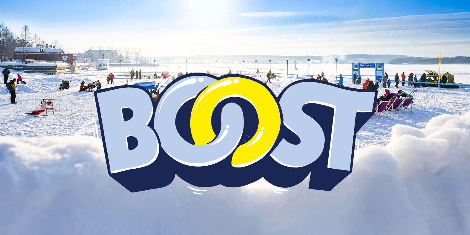 Östersund - BOOST besöker Vinterparken