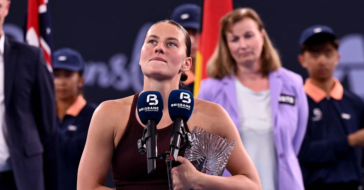 Tennis: Kriget i Ukraina präglade Sabalenkas WTA-vinst: ”Smärtsamt att leva”