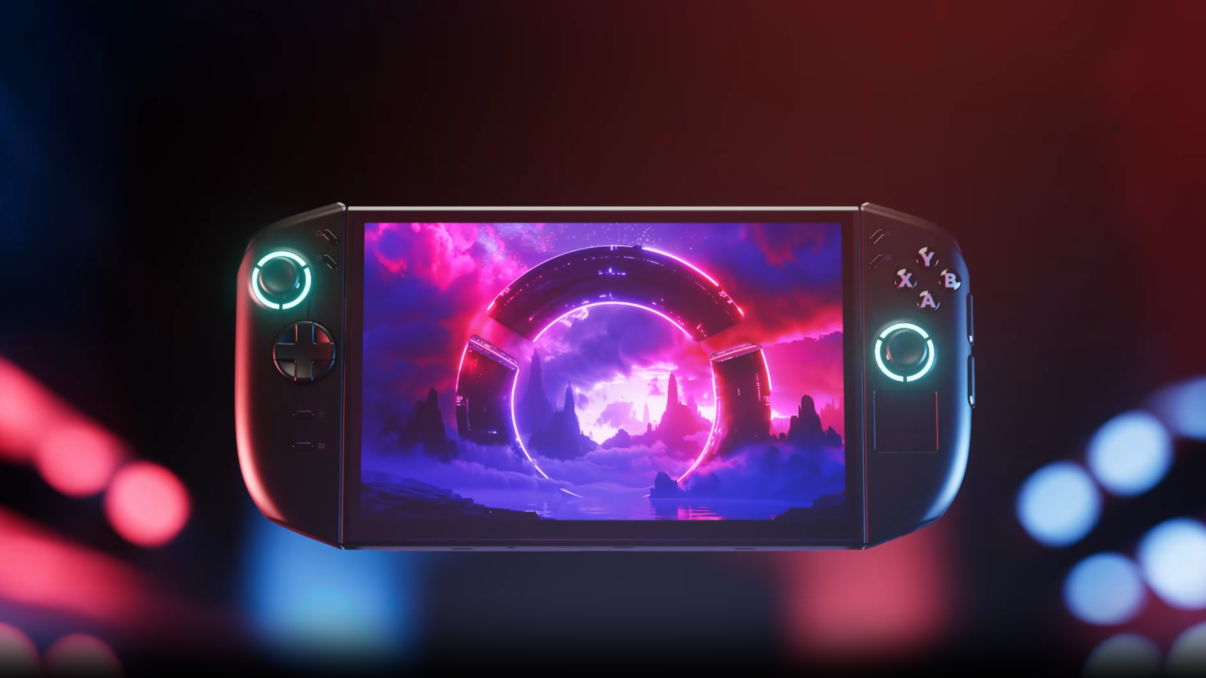 Rendering av Lenovo Legion Go 2