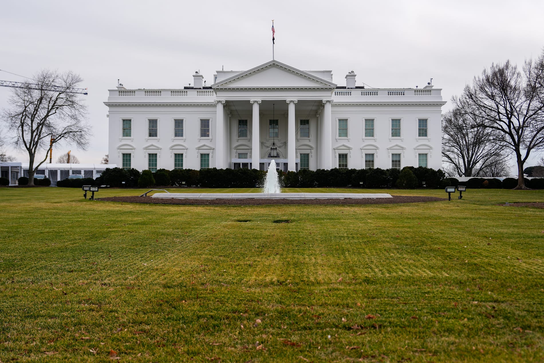 Vita huset. Bilden är tagen 3 januari.