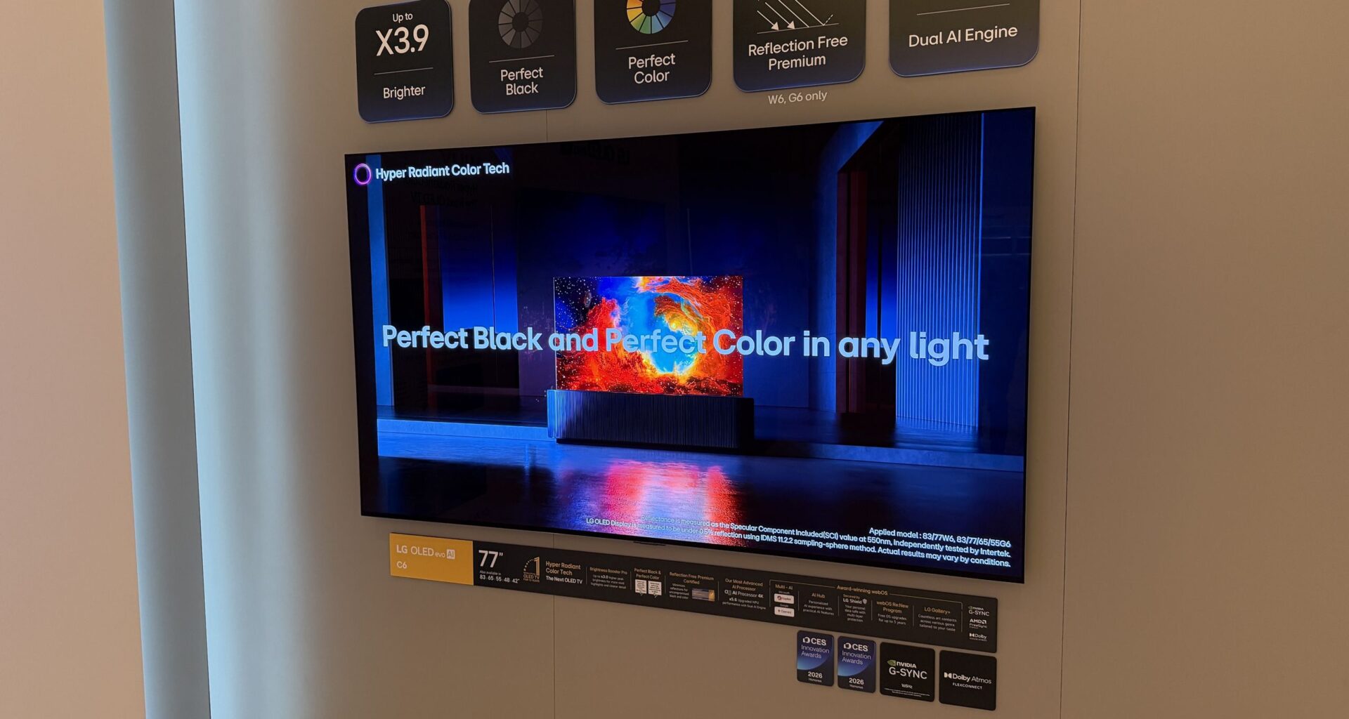 LG C6 OLED-TV kommer i två versioner och den ena är klart bättre än den andra