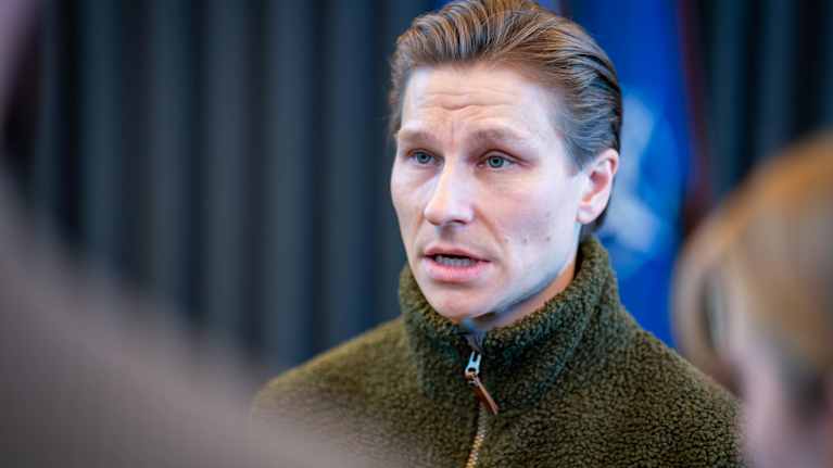 Försvarsminister Antti Häkkänen.