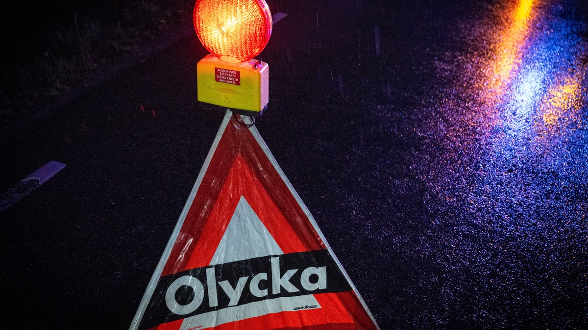 Flera trafikolyckor under fredagen – väldigt halt väglag – HD