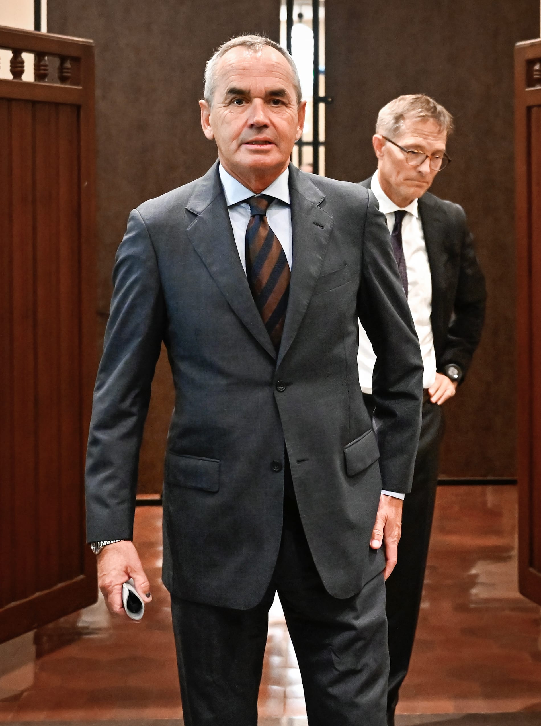 Ian Lundin i rätten i september.