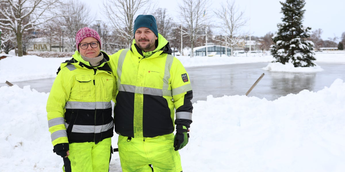 Nu kan du åka skridskor – mitt i stan - Strengnäs Tidning