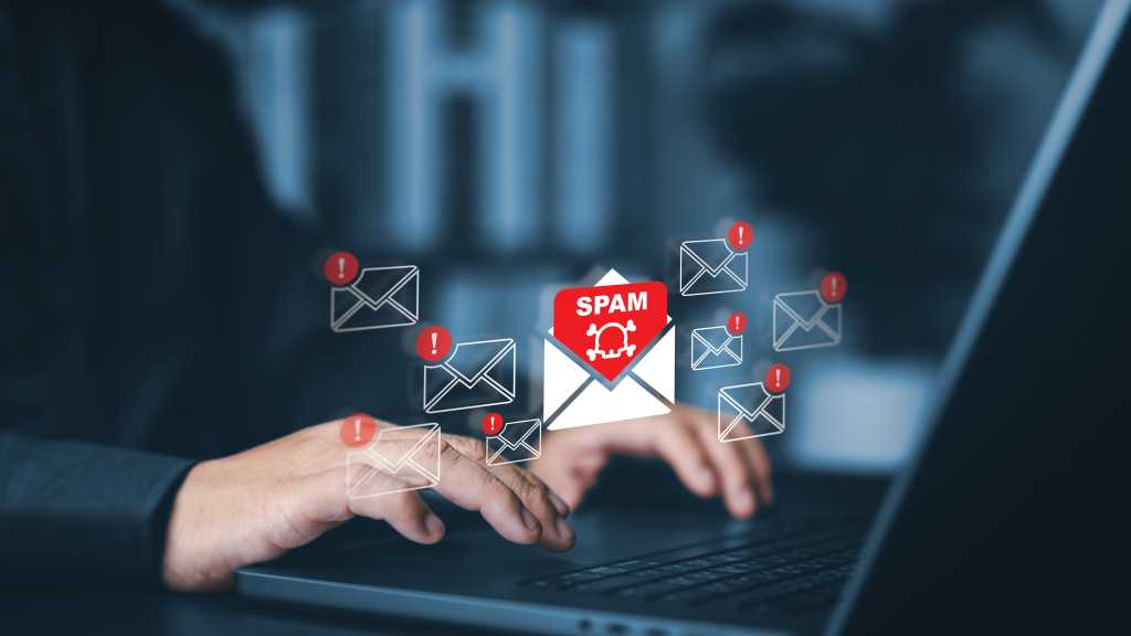 Spam, Mail, Laptop, Hands