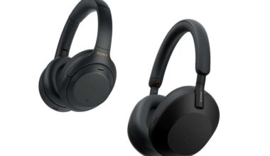 Sony WH-1000XM4 and Sony WH-1000XM5