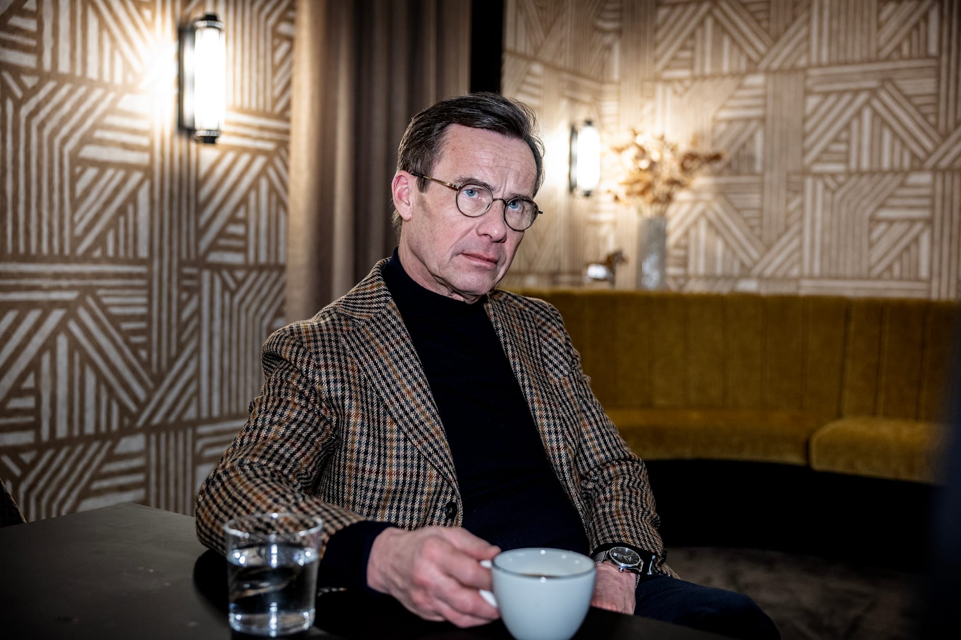 Ulf Kristersson (M) har både gott och ont att säga om Donald Trump.