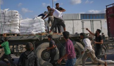 Biståndets framtid oklar i Gaza efter Israels förbud