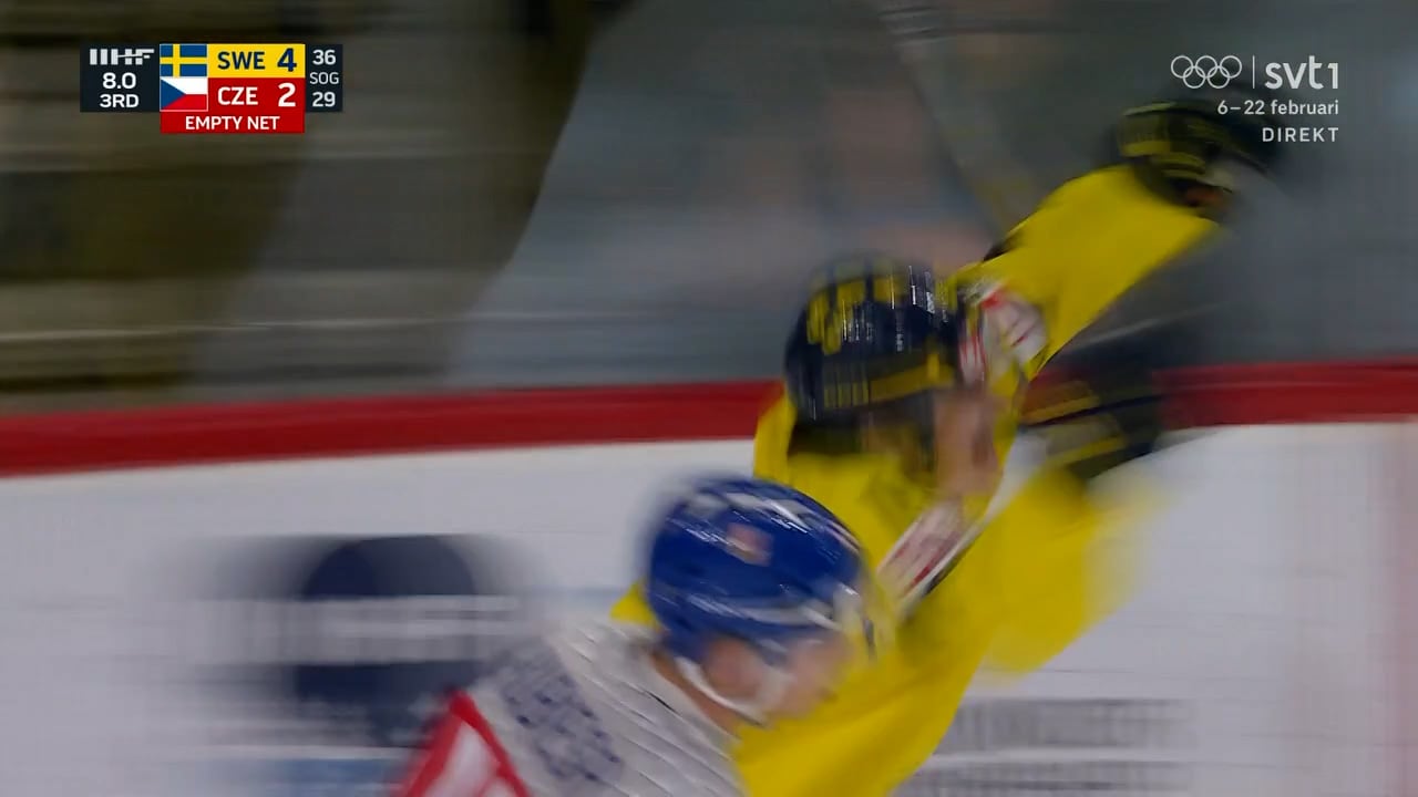 Här tar Sverige JVM-guld i ishockey