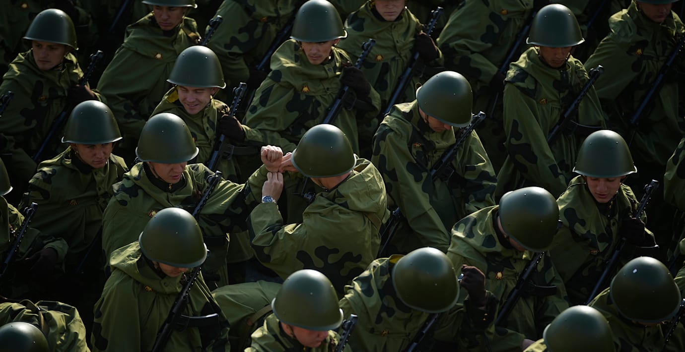 Ryssland rekryterar fulla män till ukrainska fronten