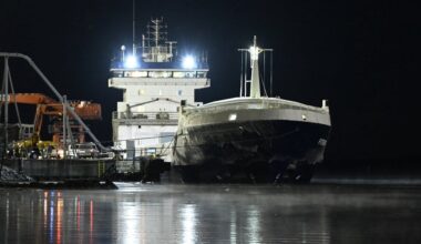 Två anhållna på skepp misstänkt för kabelbrott - Västerbottens-Kuriren