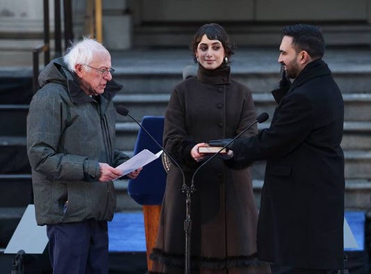 DN Direkt – Mamdani har svurits in som New Yorks borgmästare