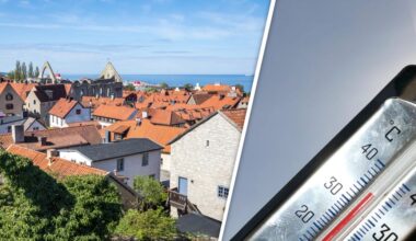 Gotland upplevde ett av sina varmaste år under 2025