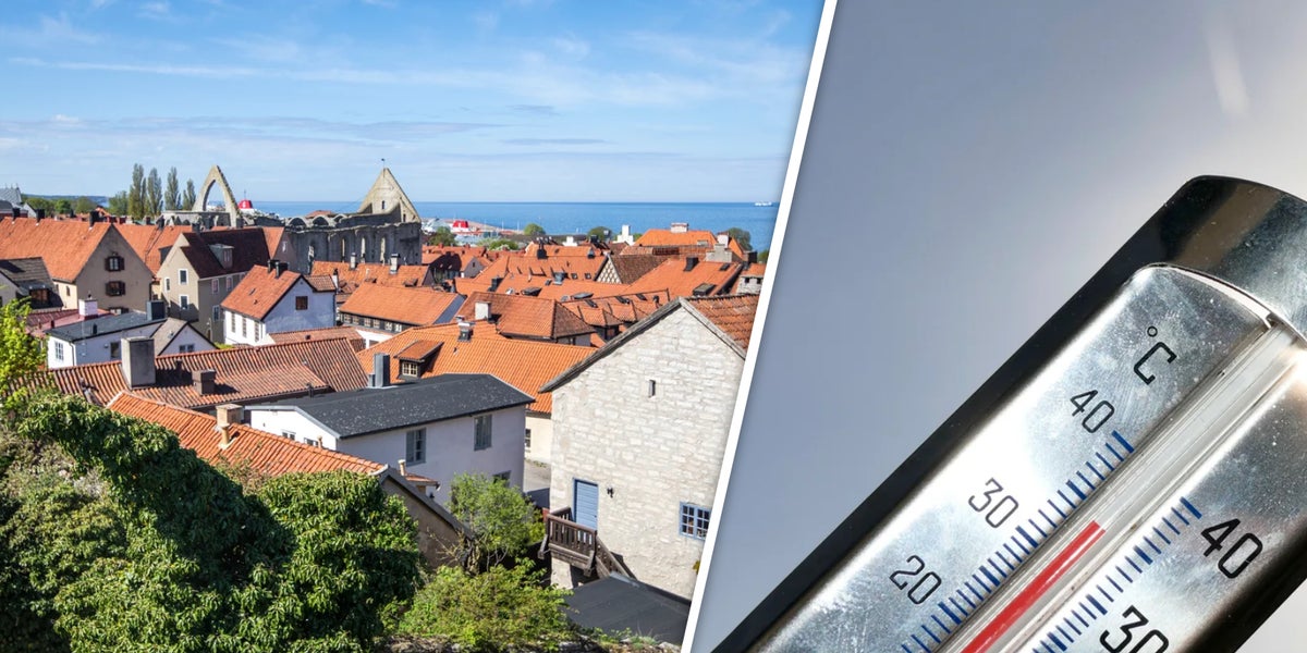 Gotland upplevde ett av sina varmaste år under 2025