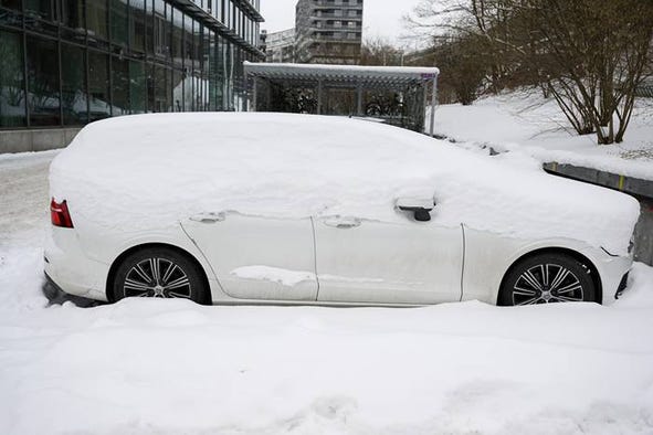 DN Direkt – Gul varning för snö – Stockholm drabbas