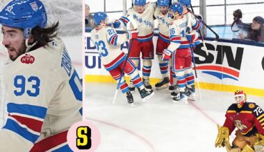 Mika Zibanejad med dubbla rekord i Winter Classic