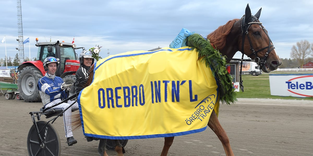 Balfour och Kim Eriksson vann  Orebro Intn'l  2017. En seger som var värd 400 000 kronor. 