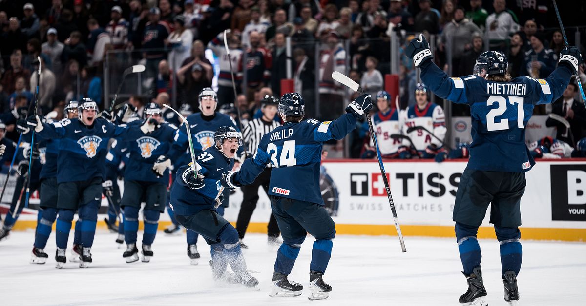 Ishockey: Finland till semifinal efter övertidsavgörande mot USA