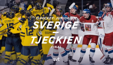 Ishockey: Glädjebeskedet: Lucas Pettersson spelar JVM-finalen – Följ JVM i ishockey - SVT Nyheter