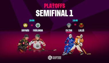 Dags för semifinaler i Champions Hockey League!