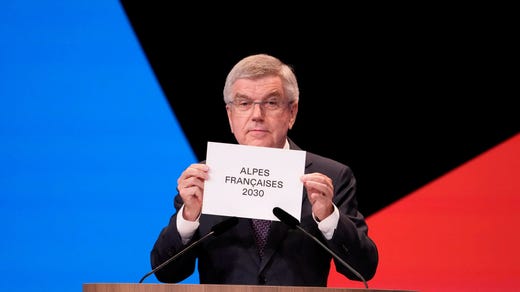Franska alperna tilldelades vinter-OS 2030.