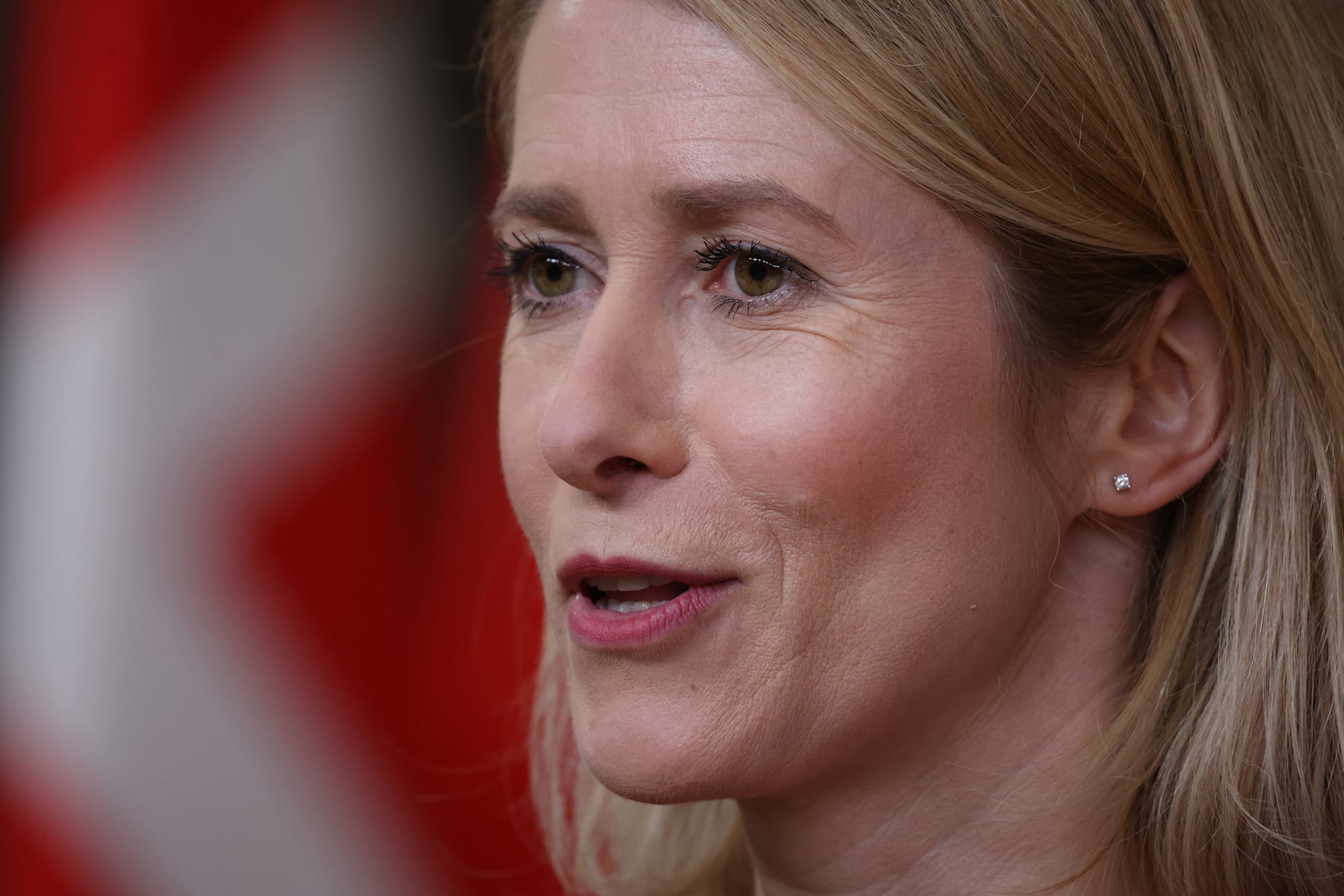 EU:s utrikeschef Kaja Kallas i samband med förra veckans EU-toppmöte i Bryssel. Arkivbild.