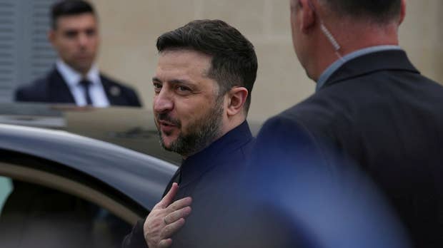 Ukrainas president Volodymyr Zelenskyj.