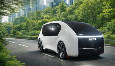 CES: Pliyt är ett koncept för självkörande kollektivtrafik. En minibuss med kupeer.