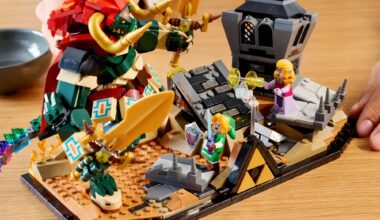 Lego visar upp ny Zelda-byggsats. Slutstriden från klassiska Zelda-spelet Ocarina of Time.