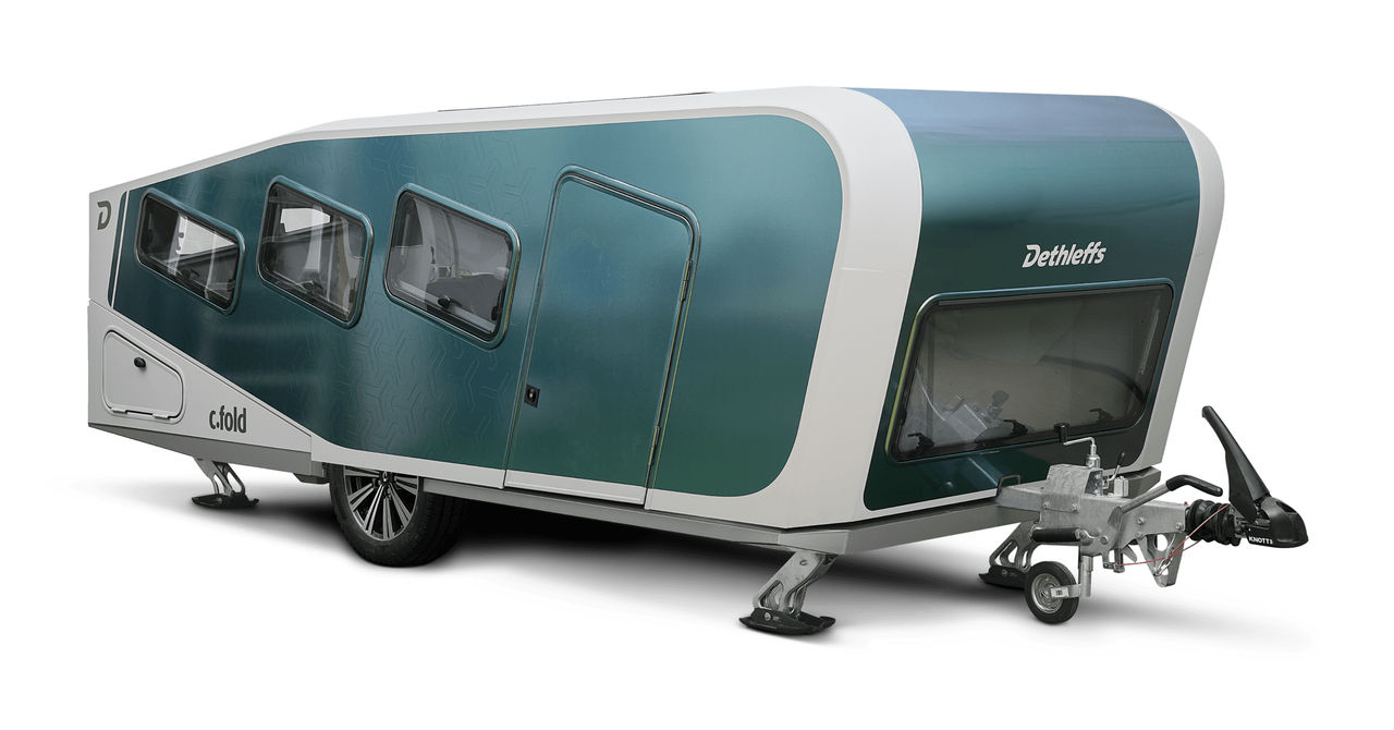 Dethleffs har gjort en ihopfällbar husvagn
