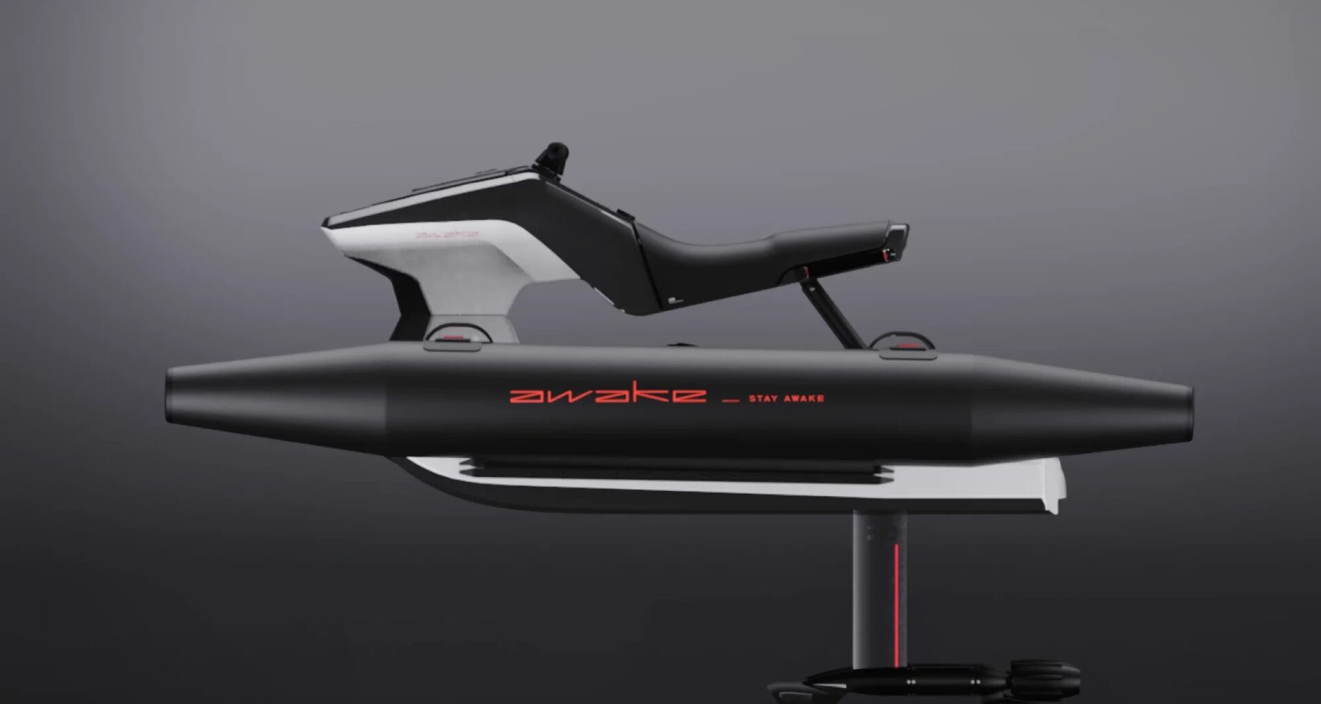 Navi är en vattenskoter som svävar på vattnet. Med hydrofoilteknik.