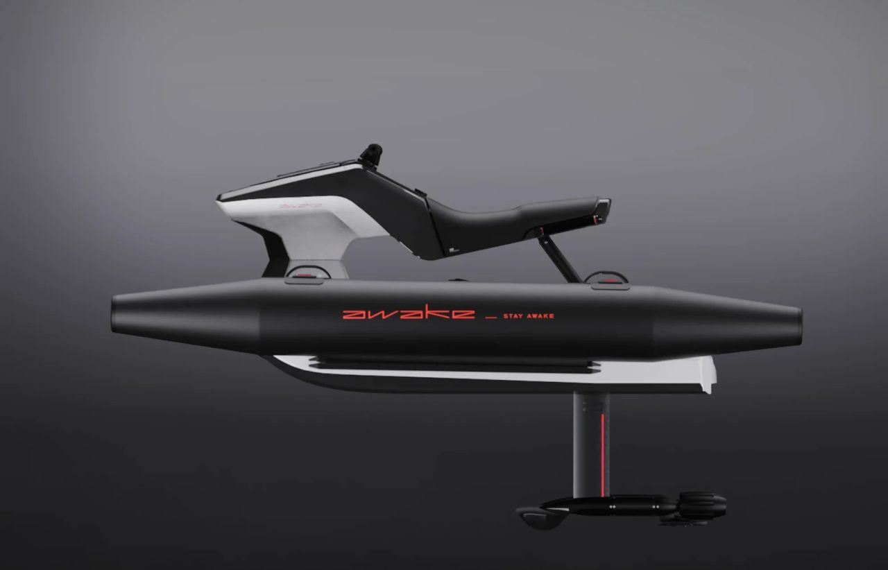 Navi är en vattenskoter som svävar på vattnet